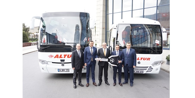TEMSA’DAN VAZGEÇMEYEN ALTUR TURİZM FİLOSUNA 120 ADET TEMSA EKLEDİ