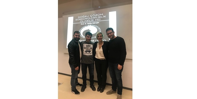 TORA “DOĞRU ÇÖZÜM SÜRDÜRÜLEBİLİRLİK OLABİLİR Mİ?” konulu konferansa katıldı