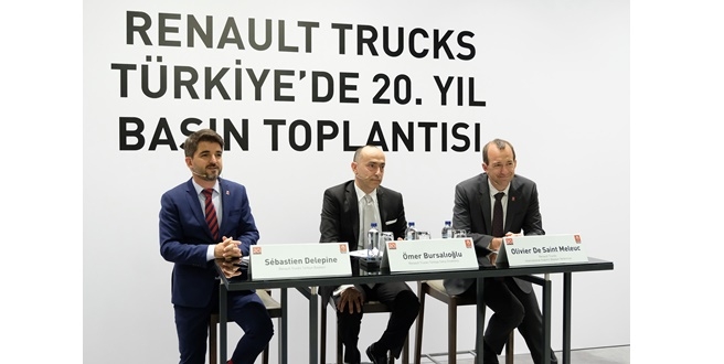 2018’de % 10 pazar payı hedefleyen Renault Trucks, Türkiye’de  20.yılını kutladı