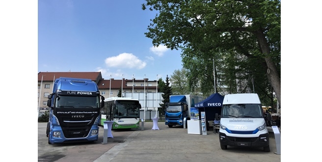 IVECO, doğal gazla çalışan ürün gamını TEN-T Days 2018’de sergiledi