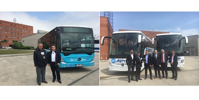 Mercedes-Benz Türk otobüs teslimatları devam ediyor.