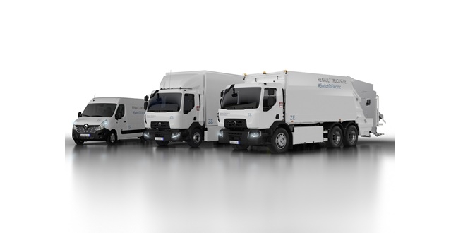 Renault Trucks, ikinci nesil elektrikli kamyonlarını sunuyor.