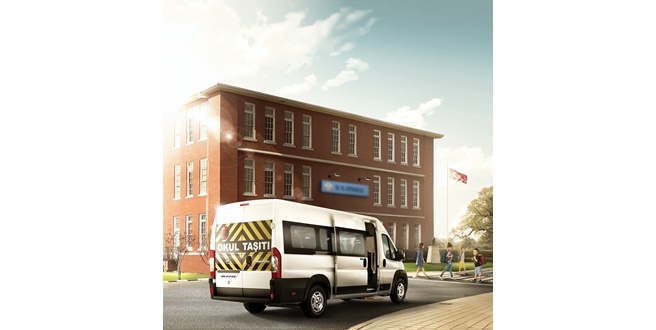 Fiat Professional Ailesi’nin büyük üyesi Ducato Okul Servisi yüksek güvenlik ve konfor vaat ediyor