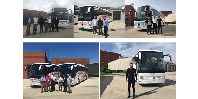 Turizm firmaları filolarını Mercedes otobüsleri ile büyütüyor