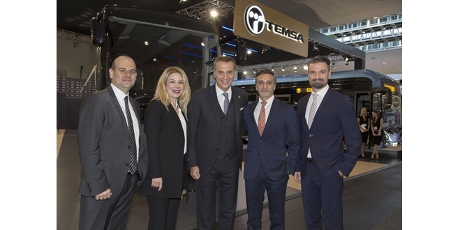 Beşiktaş Başkanı Fikret Orman’dan TEMSA standına ziyaret