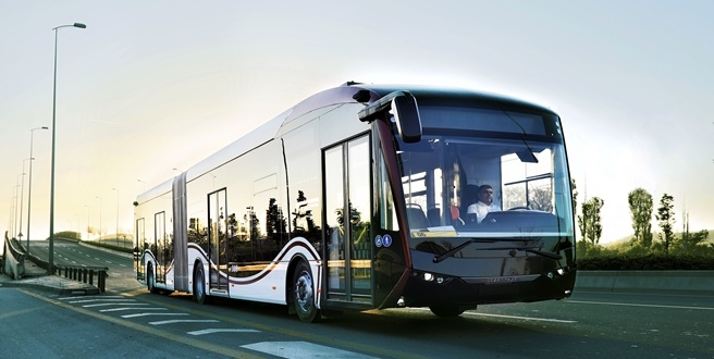 Bozankaya, Berlin’de düzenlenen Innotrans 2018 Fuarı’na elektrikli otobüsüyle katıldı