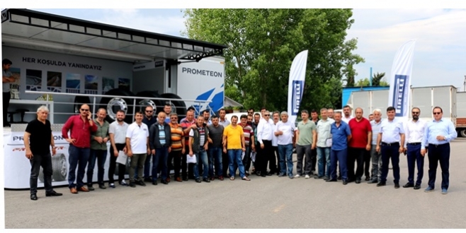 PROMETEON TÜRKİYE TIR’I 9 BİN KM YOL KAT ETTİ, 5 BİN KAMYON SÜRÜCÜSÜYLE BULUŞTU