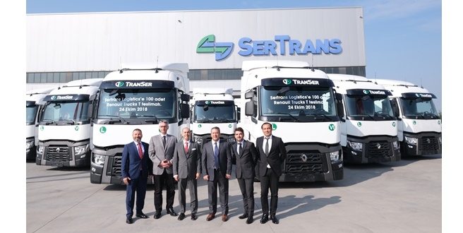 SERTRANS FİLOSUNU  RENAULT TRUCKS İLE GÜÇLENDİRİYOR