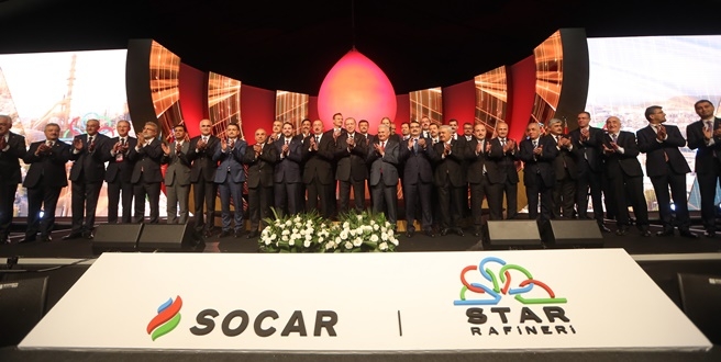 SOCAR’ın dev yatırımı STAR Rafineri açıldı