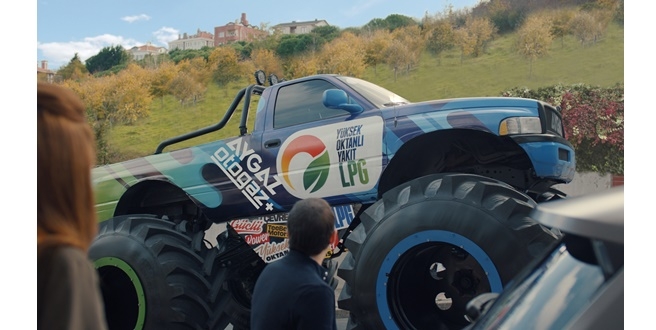 AYGAZ, OTOGAZIN YÜKSEK OKTAN ÖZELLİĞİNİ  ‘CANAVAR ARABAYLA’ ANLATIYOR