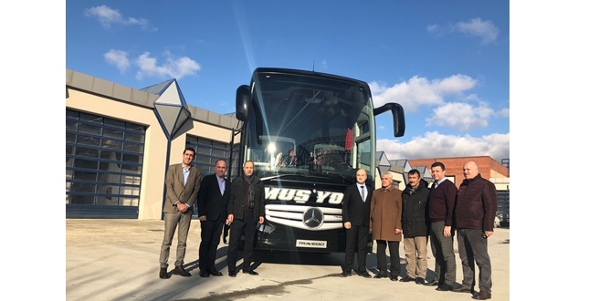 Merakla beklenen Yeni Mercedes-Benz Travego 16 SHD 2+1’in ilk sahibi Muş Yolu Turizm oldu