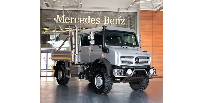 Mercedes-Benz Unimog Şehirde Yollara Çıkıyor