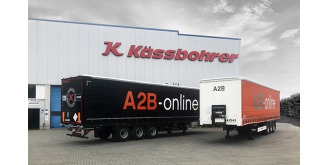 TIRSAN, A2B-online’IN FİLOSUNU 50 ADET KÄSSBOHRER TREYLER İLE GÜÇLENDİRMEYE DEVAM EDİYOR