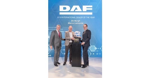 DAF 2019 yılı için ‘Yılın Uluslararası Bayilerini’ açıkladı