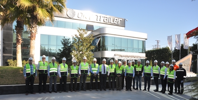Ford Otosan Ege Bölge bayileri, onaylı tedarikçisi OKT Trailer’i yerinde gördü.