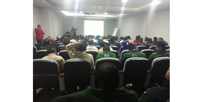 MEPSAN’dan Kadrolarına İş Sağlığı, Güvenlik ve İlk Yardım Eğitimi