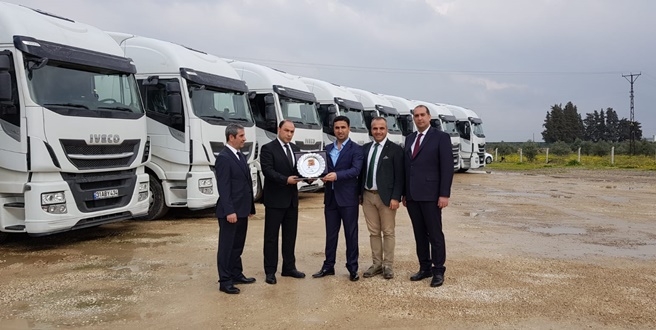 IVECO’dan ADES’e 10 adet Stralis Çekici Teslimatı