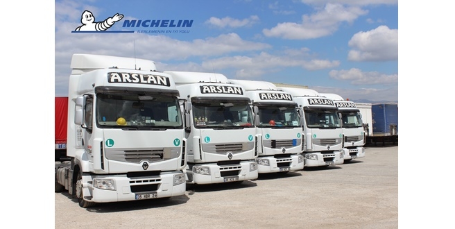 Arslan Nakliyat’ın filosu Michelin güvencesinde