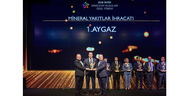 AYGAZ 4’ÜNCÜ KEZ İHRACATIN YILDIZI OLDU