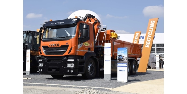 IVECO, Bauma 2019’da inşaat sektörü için sunduğu geniş ürün yelpazesini sergiledi