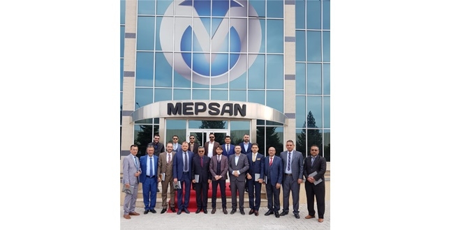 MEPSAN Konya Üretim Tesisleri’nde Irak Petrol Bakanlığı Heyeti’ni Ağırladı.