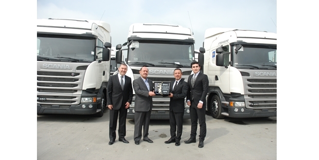 NETLOG LOJİSTİK GRUP, FİLOSUNU SCANIA ÇEKİCİLERLE GÜÇLENDİRDİ.