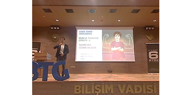 Turpak CEO’su Tamer Şengönül, Gebze Teknik Üniversitesi’nde gençlerle buluştu