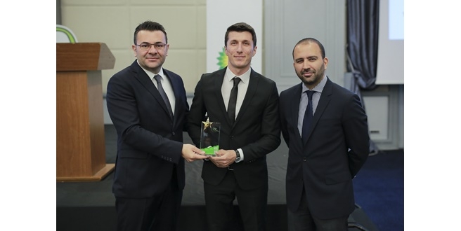 BP Müteahhit Çalışanı Teşekkür Ödülüne, Turpak da  Layık Görüldü.