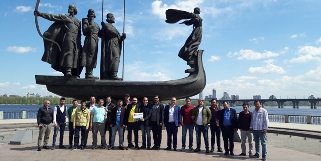 Kadoil bayileri Kiev gezisinde