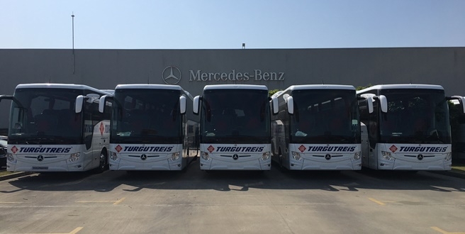 Kars Turgut Reis Turizm filosunu Mercedes-Benz marka otobüslerle genç tutuyor