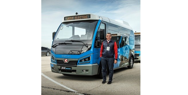 Karsan Jest Electric Avrupa yollarında…