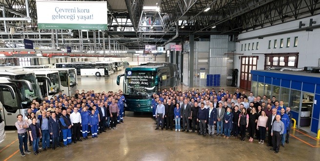 Mercedes-Benz Türk, 90.000’inci otobüsünü üretti