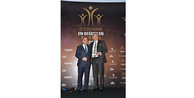 Mercedes-Benz Türk bir kez daha  “Otomotiv Sektörünün En Beğenilen Şirketi” seçildi