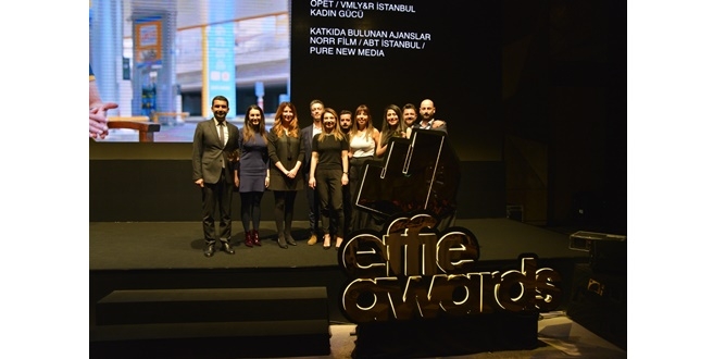 OPET, gerçek bir ‘Kadın Gücü’  hikayesi ile Altın Effie’nin sahibi oldu