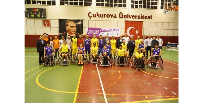 TEMSA ve Adana Engelliler Basketbol Takımı ‘Dostluk Maçı’nda buluştu