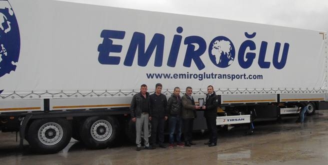 TIRSAN’DAN EMİROĞLU ULUSLARARASI NAKLİYAT’A 10 ADET BRANDALI MAXİMA+