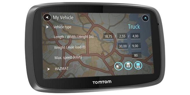 TomTom, Trucker 6000 ile  kamyoncuyu trafikten kurtaracak