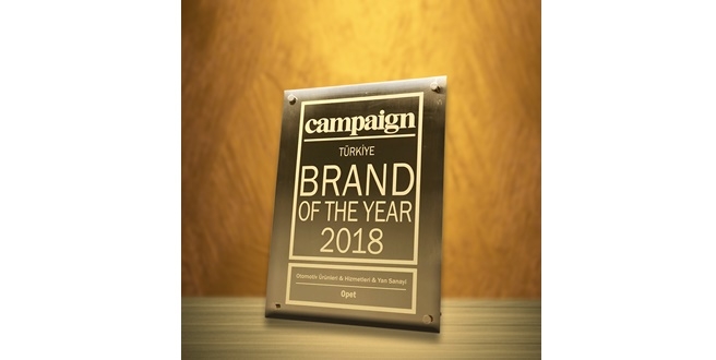 OPET’e Campaign Türkiye’den “Yılın Markası” ödülü