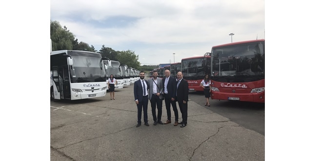 TEMSA’dan Sırbistan’a 30 araçlık teslimat