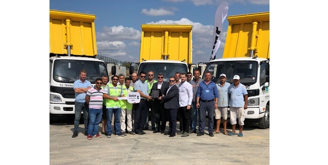 Otokar, Tekirdağ Büyükşehir Belediyesi’ne  Atlas’ları teslim etti