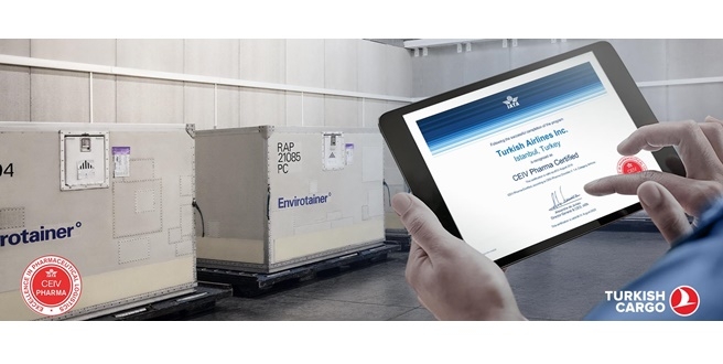 Turkish Cargo, IATA CEIV Pharma sertifikasını yeniledi