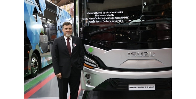 Anadolu Isuzu Busworld Brüksel’de geleceğin çevreci araçlarını sergiledi