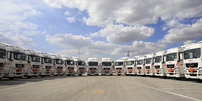 ETİS Lojistik, filosuna 37 adet MAN çekici ekledi.