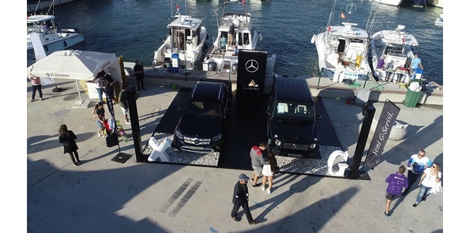 Mercedes-Benz G-Serisi ve X-Class “Alaçatı Uluslararası Fishing Turnuvası”na renk kattı