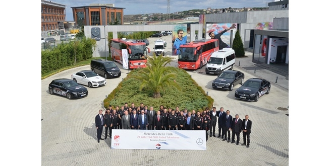 Mercedes-Benz Türk, Türkiye Futbol Federasyonu ile sözleşmesini 2023 yılına kadar uzattı