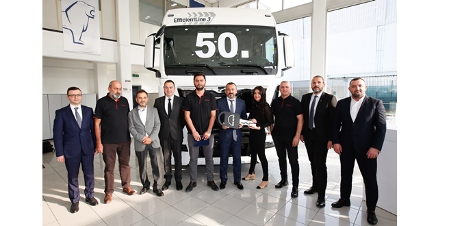 HNR LOJİSTİK FİLOSUNU 50 ADET MAN ÇEKİCİ İLE GÜÇLENDİRDİ