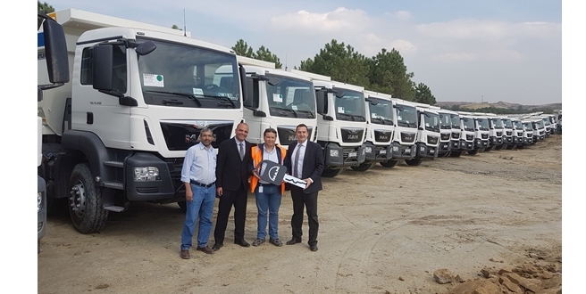 Kalyon İnşaat, kamyon ve çekicide MAN’ı tercih etti