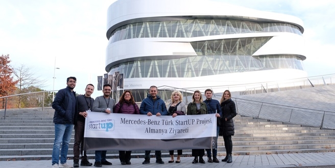 Mercedes-Benz Türk StartUP 2019 kazananları Almanya’daki eğitime katıldılar