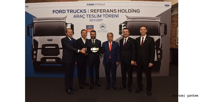 Referans Holding, mega projelerde kullanmak üzere filosunu 40 adet Ford Trucks’la güçlendirdi
