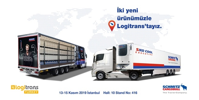 Schmitz Cargobull  Logitrans 2019 Fuarı’nda iki ürününü sergileyecek
